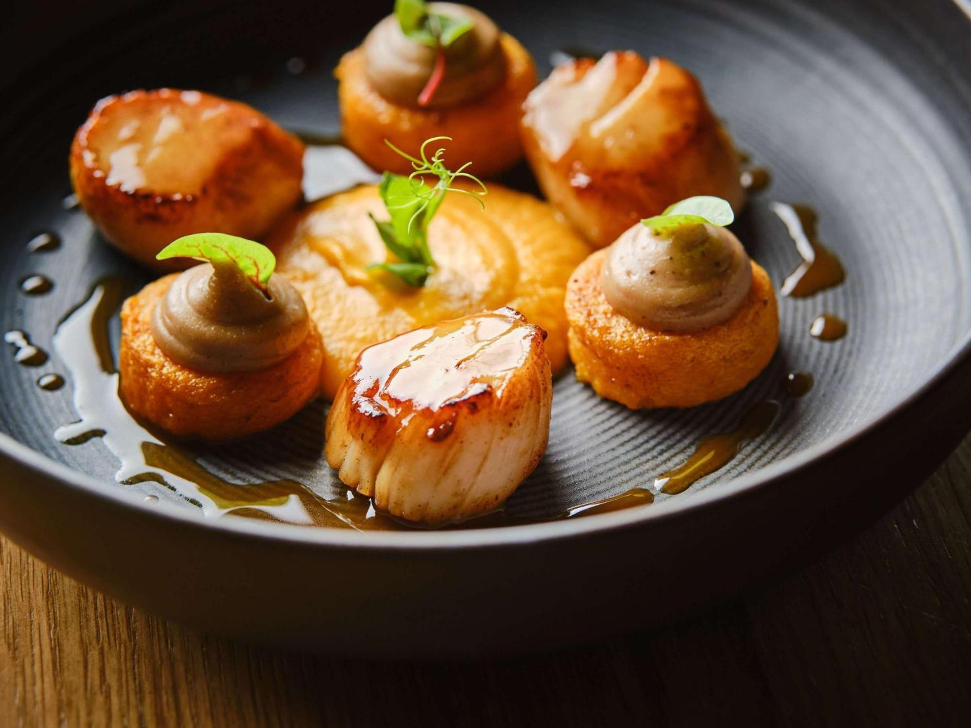 Sofitel Lyon Bellecour Hotel Bagian luar foto Scallops